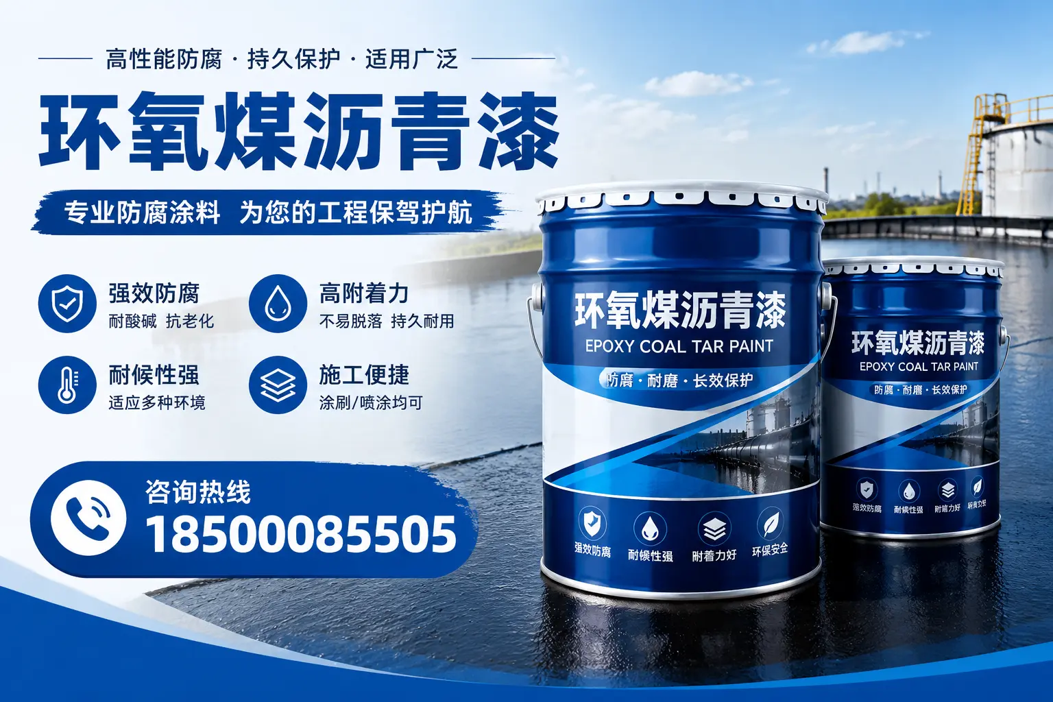 环氧煤沥青漆与其他漆类的比较，温州用户的选择依据